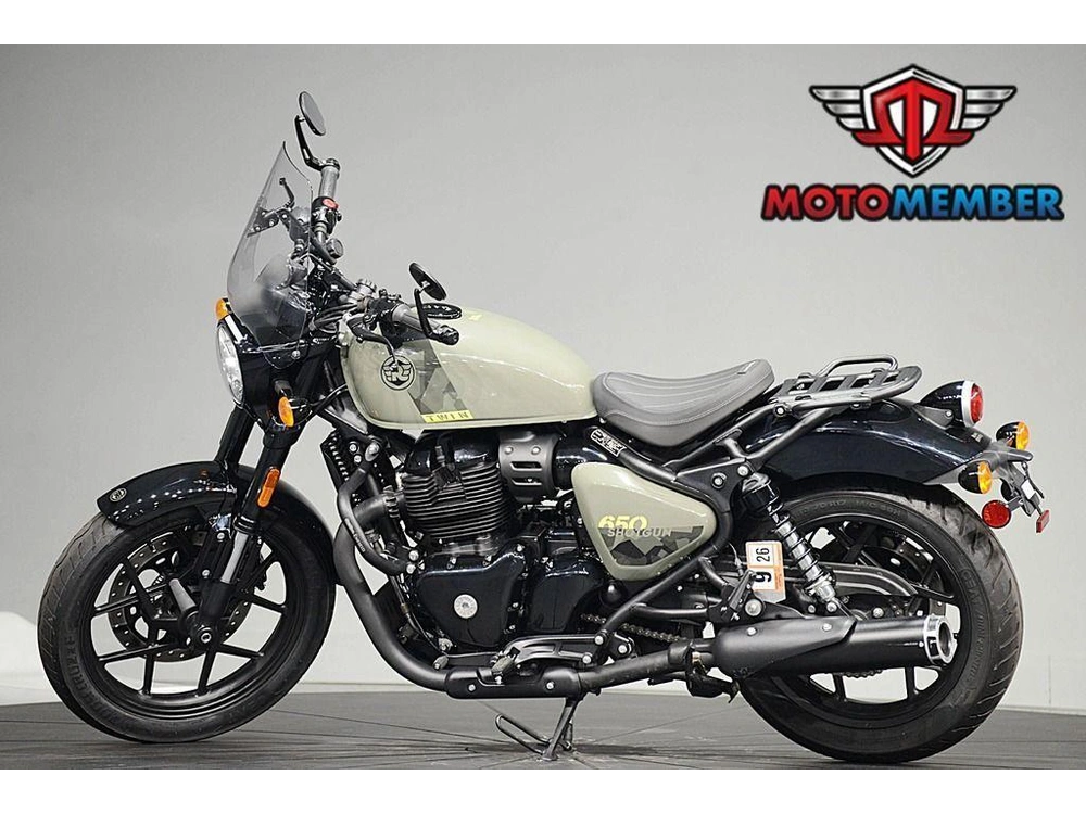 2024 Royal Enfield Shotgun 650 Drill Green alt