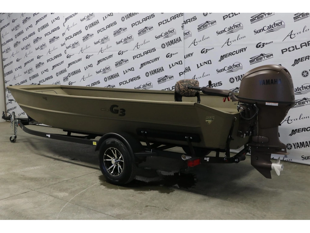 G3 Boats Jon Boat Jb18dk + Yamaha 60 Hp & Remorque 2024 alt