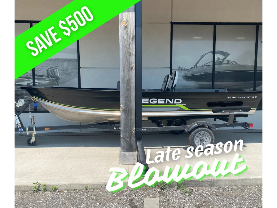 2025 Legend Boats 16 Prosport Sc alt