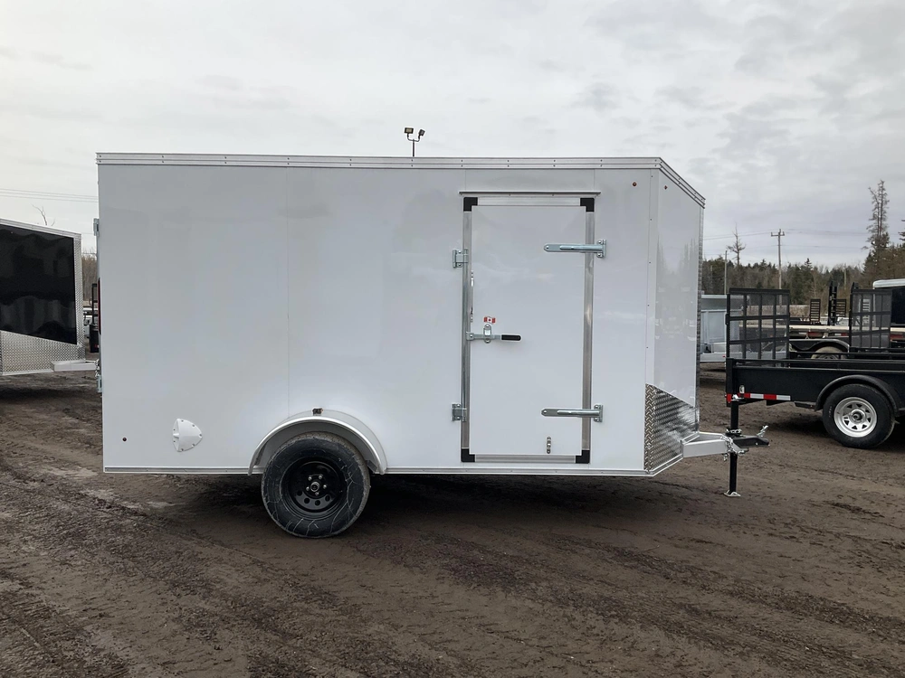 2026 Xcel Trailers 6x12 Plus V-nose All Aluminum Cargo Trailer alt