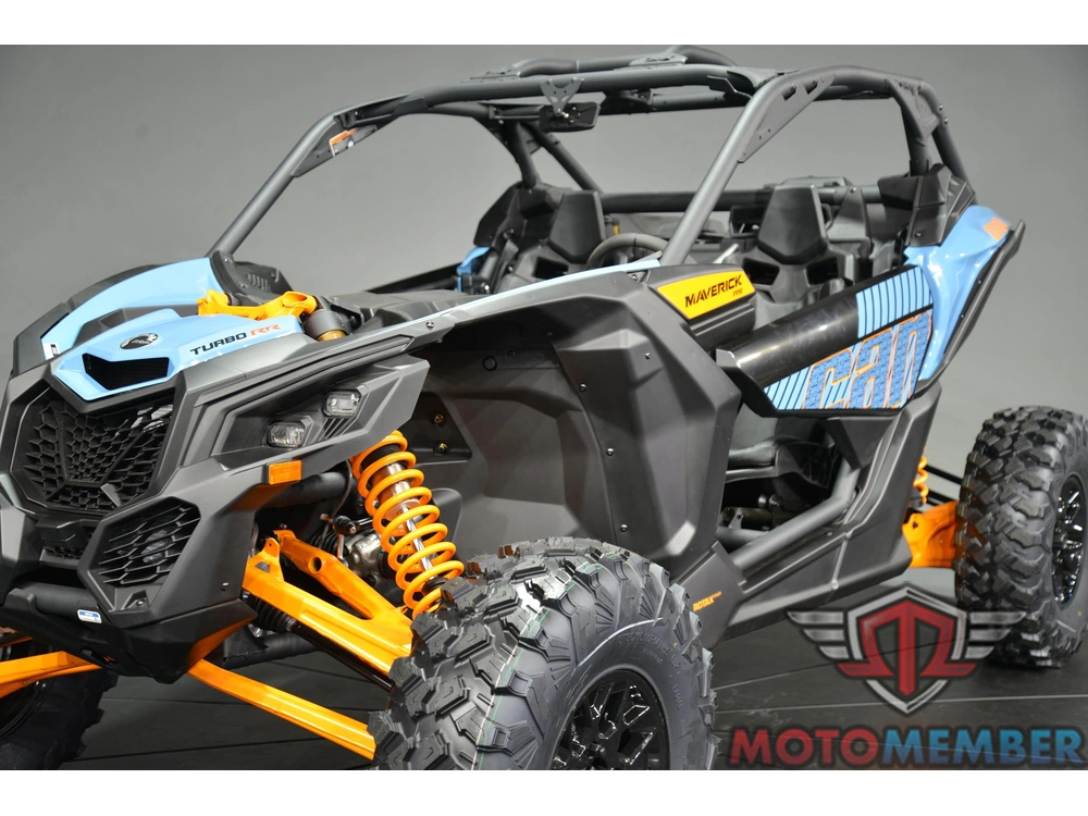 2026 Can-am Maverick X3 Rs Turbo Rr Scandi Blue & Orange Crush alt