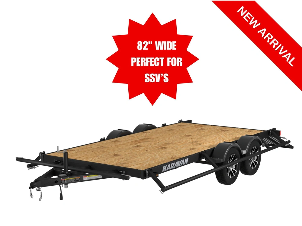 2026 Karavan Ktpu-6500 82" X 15' Tandem Axle Utility alt