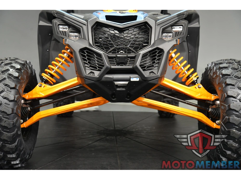 2026 Can-am Maverick X3 Rs Turbo Rr Scandi Blue & Orange Crush alt