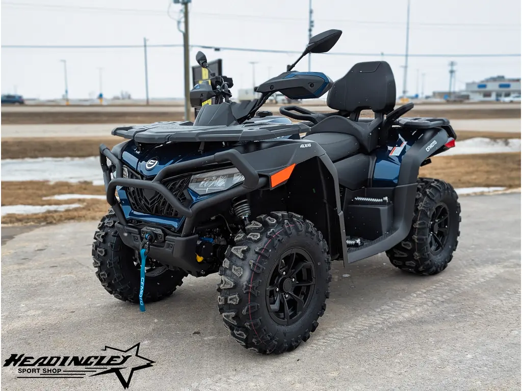 2026 CFMOTO CFORCE 600 Touring // Twilight Blue - w/ Front & Rear Bumpers