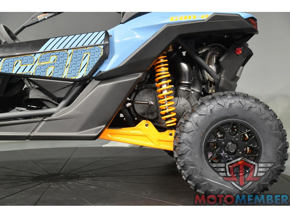 2026 Can-am Maverick X3 Rs Turbo Rr Scandi Blue & Orange Crush alt