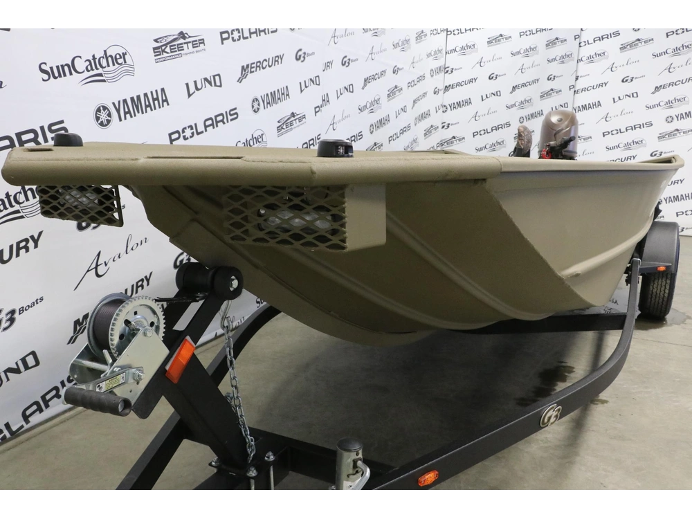 G3 Boats Jon Boat Jb18dk + Yamaha 60 Hp & Remorque 2024 alt