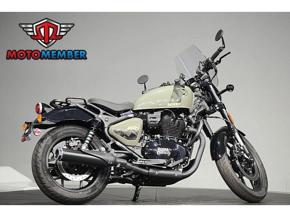 2024 Royal Enfield Shotgun 650 Drill Green alt