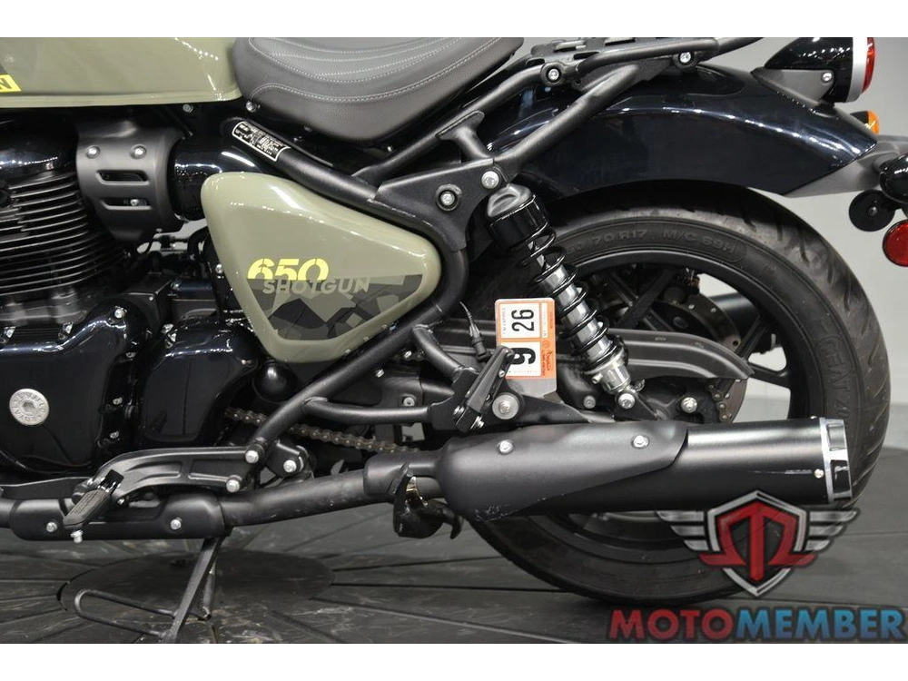 2024 Royal Enfield Shotgun 650 Drill Green alt