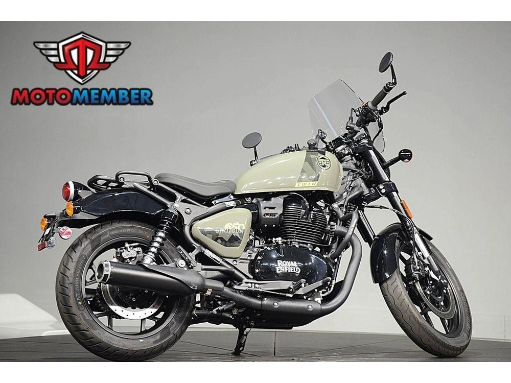 2024 Royal Enfield Shotgun 650 Drill Green alt