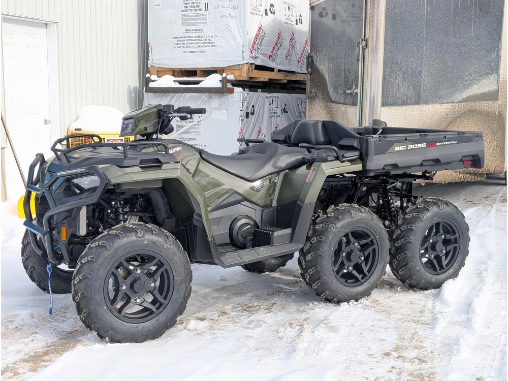 2026 Polaris Sportsman 6x6 570 Sage Green | En Stock Big Boss + Camouflage Dispo alt