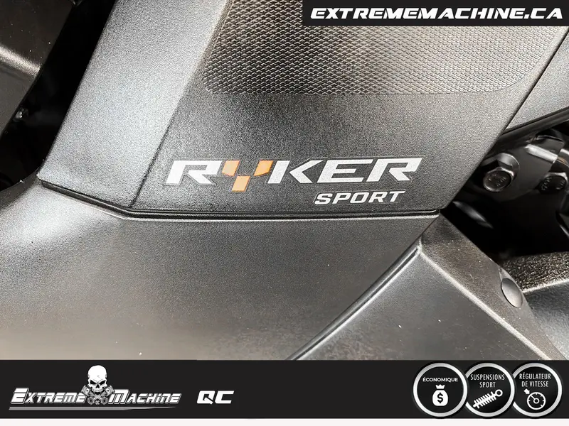 2022 Can-Am CAN AM RYKER SPORT 900 ACE BIEN ÉQUIPÉ!!!