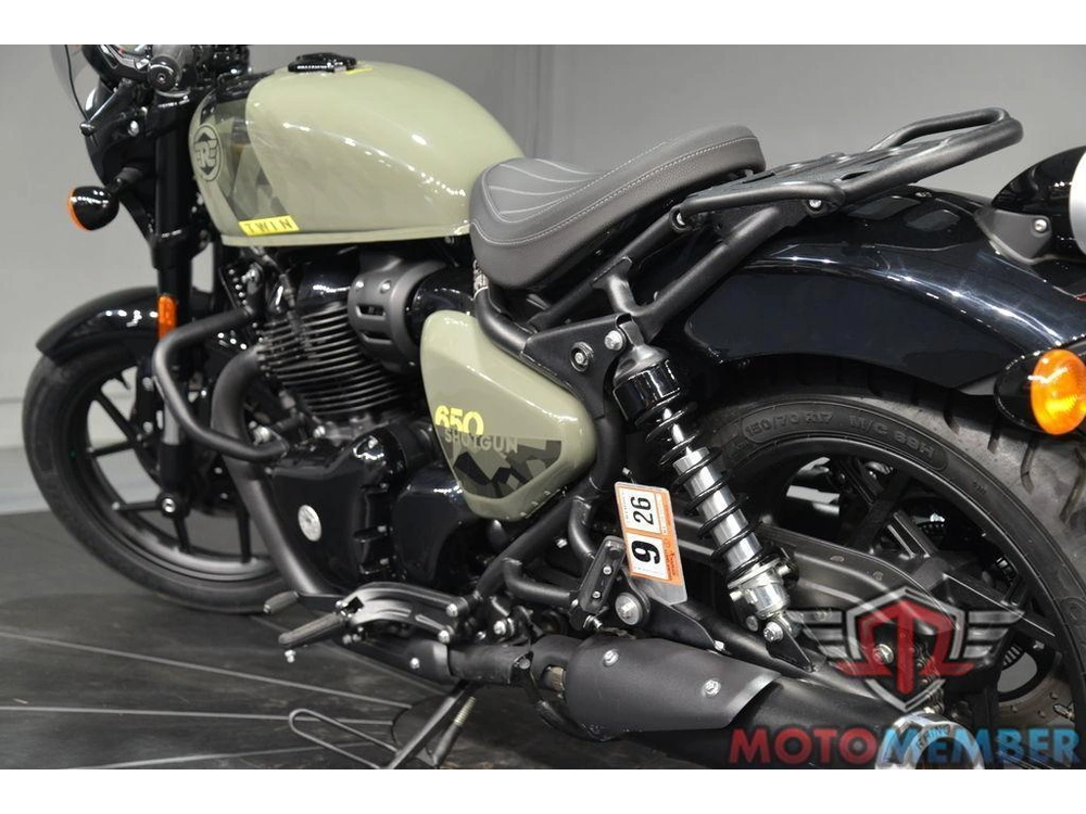 2024 Royal Enfield Shotgun 650 Drill Green alt