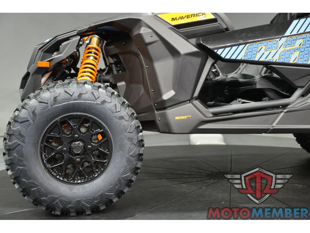 2026 Can-am Maverick X3 Rs Turbo Rr Scandi Blue & Orange Crush alt