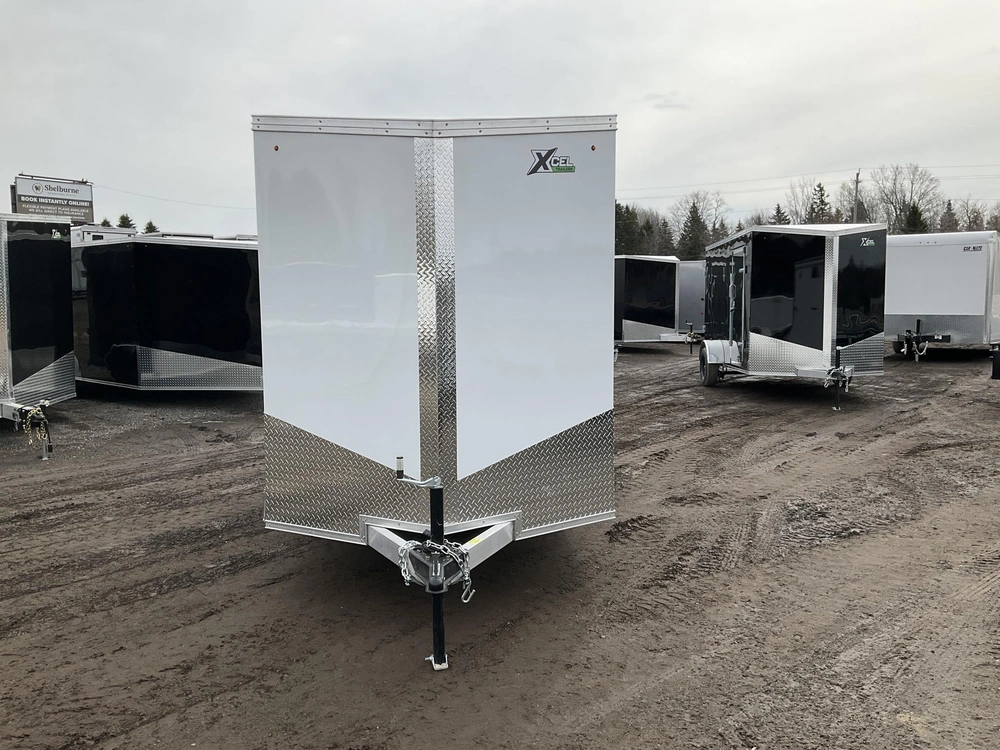 2026 Xcel Trailers 6x12 Plus V-nose All Aluminum Cargo Trailer alt
