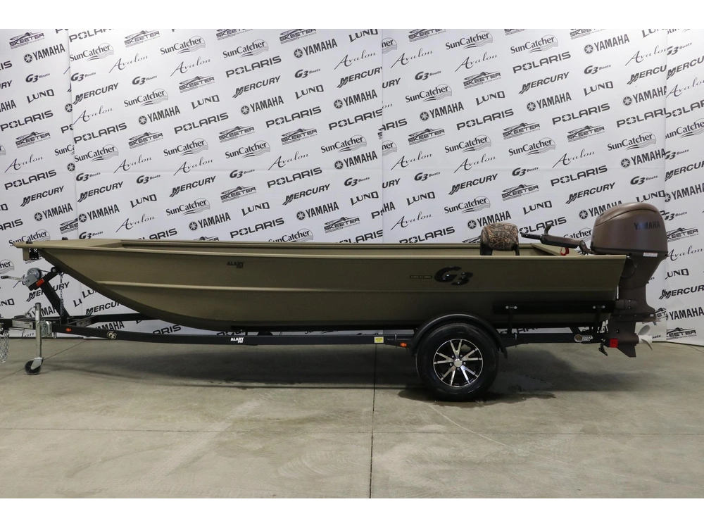 G3 Boats Jon Boat Jb18dk + Yamaha 60 Hp & Remorque 2024 alt