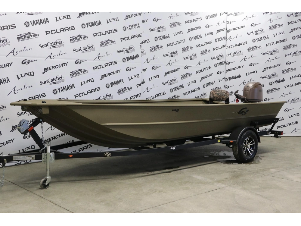 G3 Boats Jon Boat Jb18dk + Yamaha 60 Hp & Remorque 2024 alt