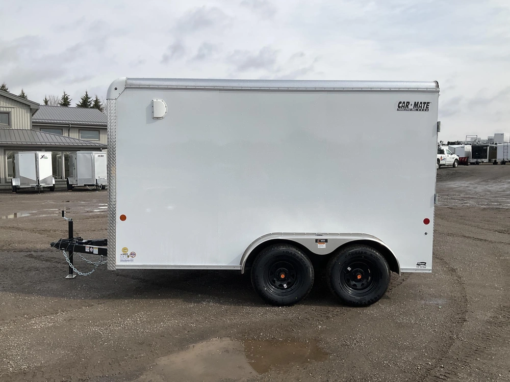 2026 Car Mate Trailers 7x12 Hd Custom Cargo Trailer alt