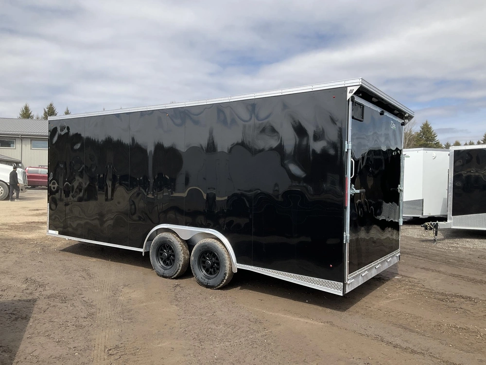 2026 Xcel Trailers 8.5x20 Plus V-nose All Aluminum Car Hauler alt