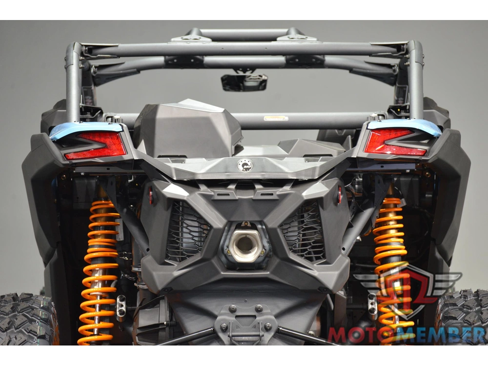 2026 Can-am Maverick X3 Rs Turbo Rr Scandi Blue & Orange Crush alt