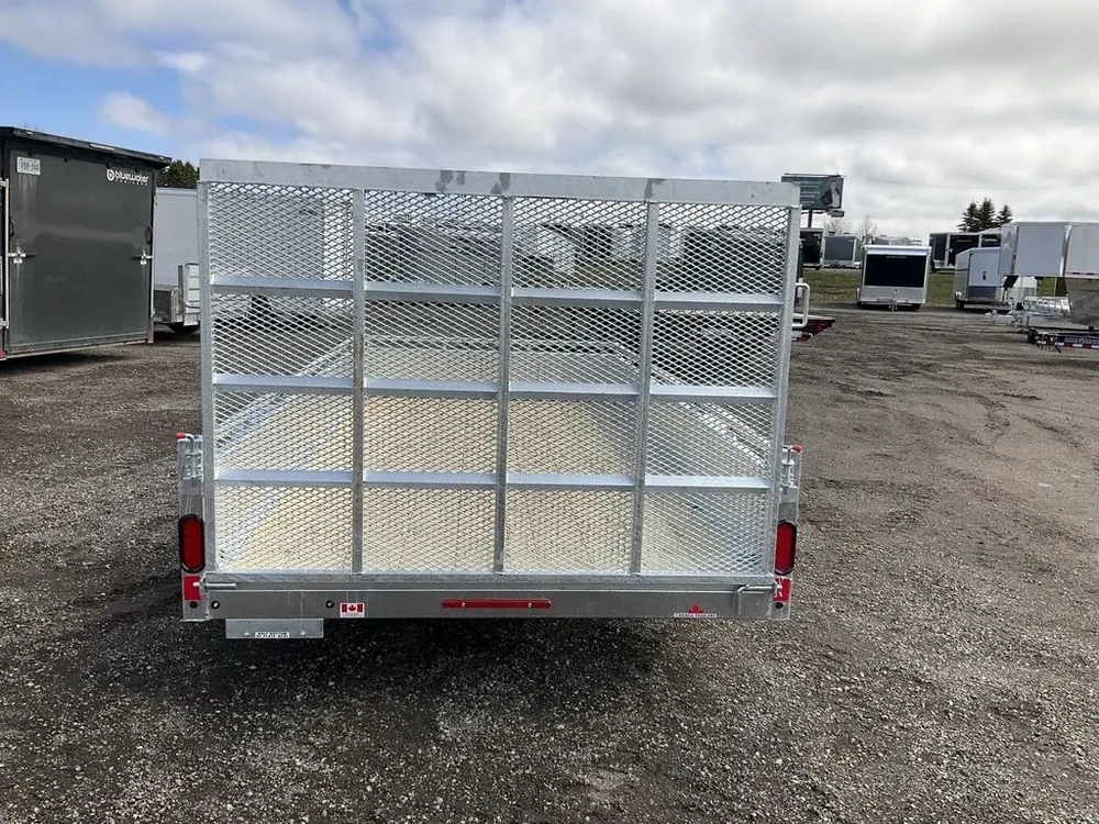 2026 Canada Trailers 6x12 Galvanized Utility Trailer alt