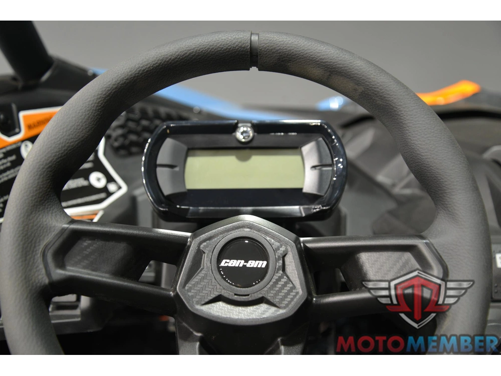 2026 Can-am Maverick X3 Rs Turbo Rr Scandi Blue & Orange Crush alt