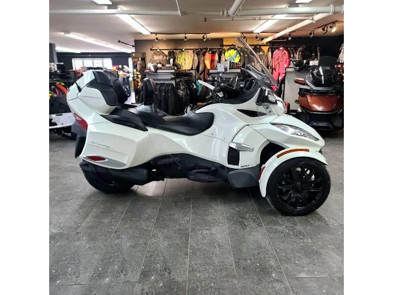 2015 Can-am Spyder Rt-s Se6 Blanc alt