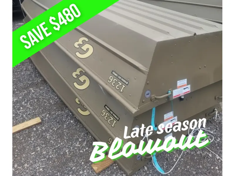 G3 Boats 1236 Jon Boat 2024