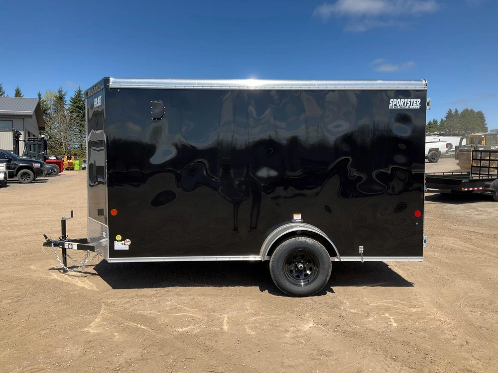 2026 Car Mate Trailers 6x12 Plus V-nose Liberty Sport Cargo Trailer alt