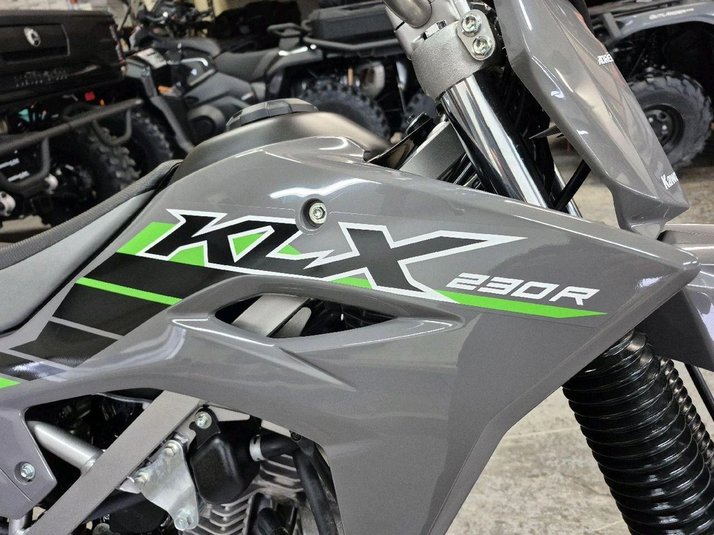 Kawasaki Klx230r Gris 2025 alt