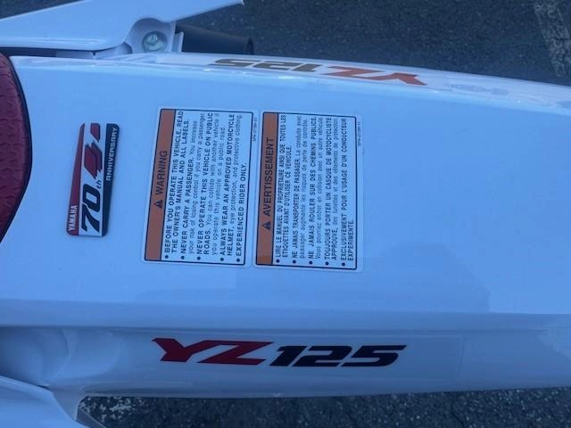 2026 Yamaha Yz125 70e Anniversaire Moteur 2 Temps alt
