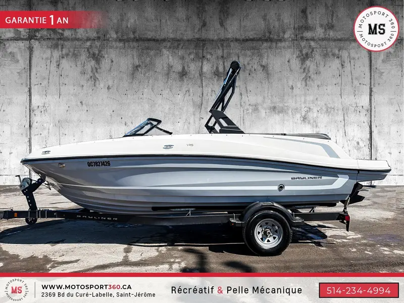 BAYLINER VR5 OPEN DECK 20.5 PIED 250 HP TOUR WAKE + SIMRAD ! 2021
