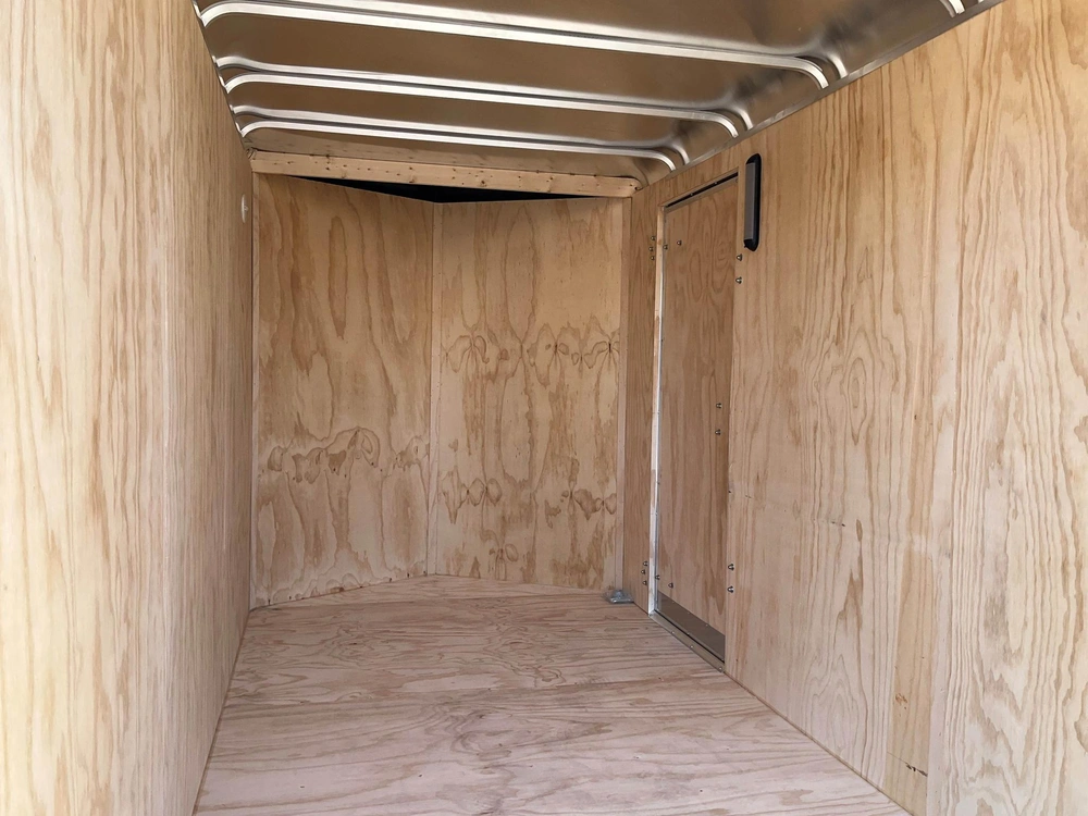 2026 Car Mate Trailers 6x12 Plus V-nose Liberty Sport Cargo Trailer alt