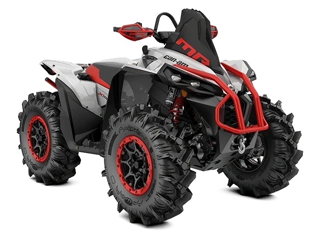 2026 Can-am Renegade Xmr 1000r Hyper Silver & Legion Red alt