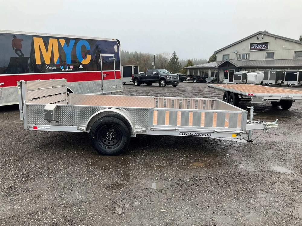2026 Stronghaul 82x12 All Aluminum Landscape Trailer alt