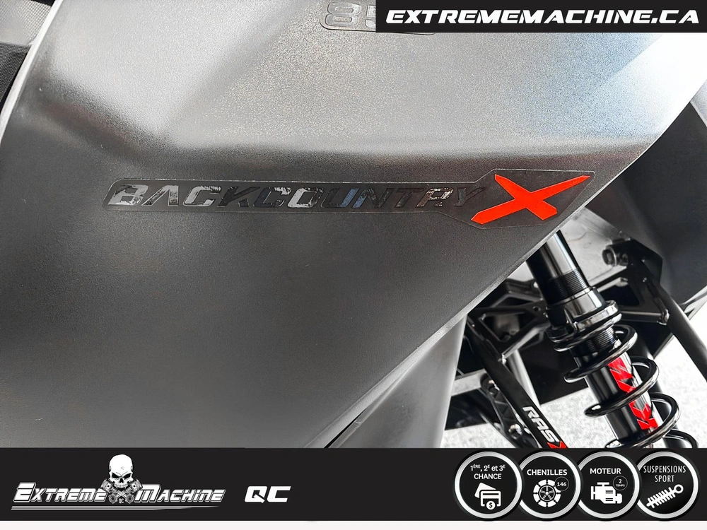 Skidoo Backcountry X® 146'' 850 E-tec Très Propre!!! 2023 alt