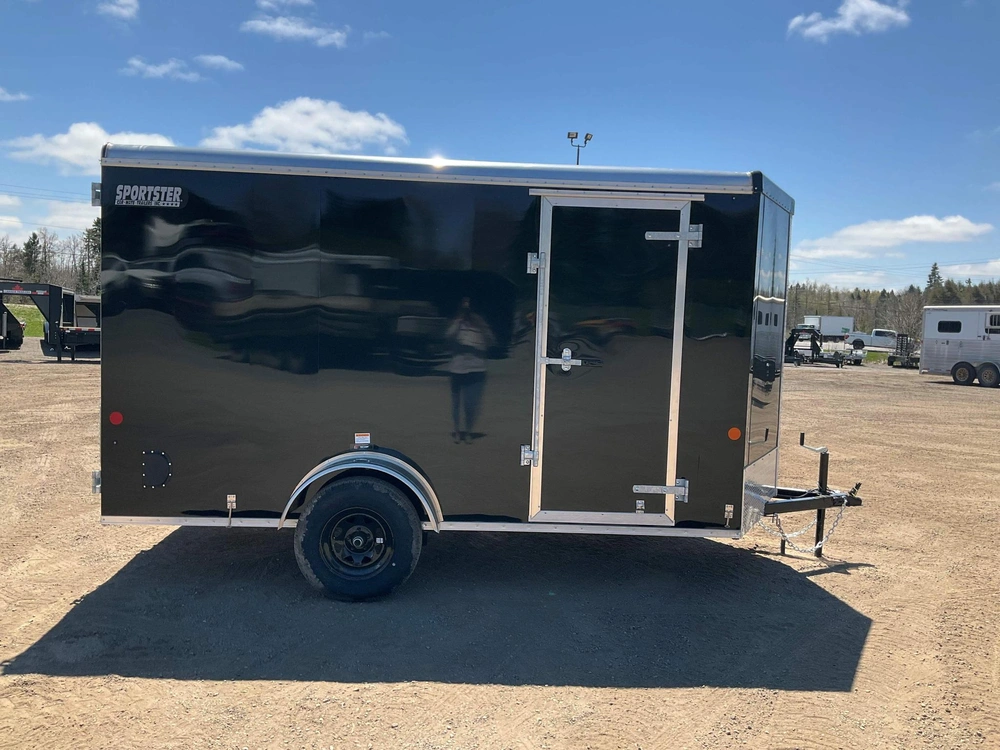 2026 Car Mate Trailers 6x12 Plus V-nose Liberty Sport Cargo Trailer alt