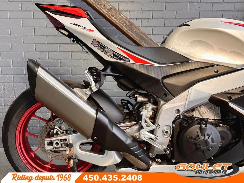 Aprilia Rsv4 1100 Factory Speed White 2023 alt