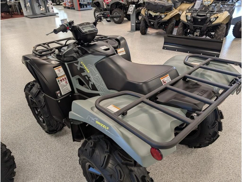 2026 Yamaha Grizzly Eps Xt-r Moss Grey/tactical Black - Finance For As Little As $146 Bi Weekly All In With No Downpayment. Add Snow Plow And Handle Bar Heater Kit For Only $16 Bi-weekly! alt