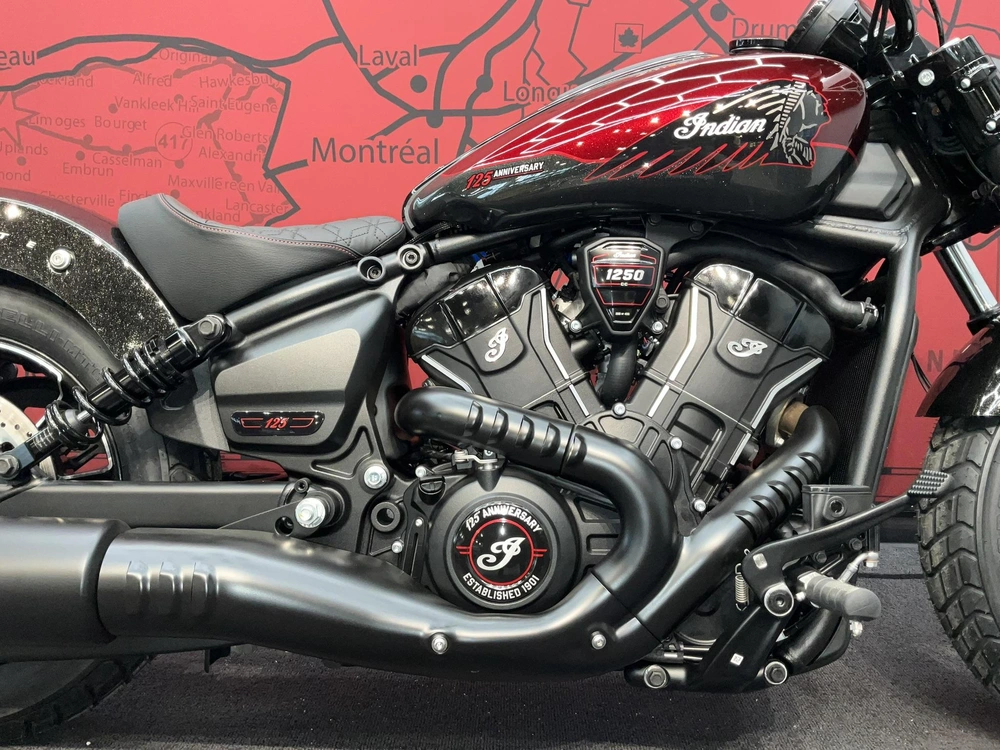 Indian Motorcycle Scout Bobber Edition 125e Anniversaire 2026 alt