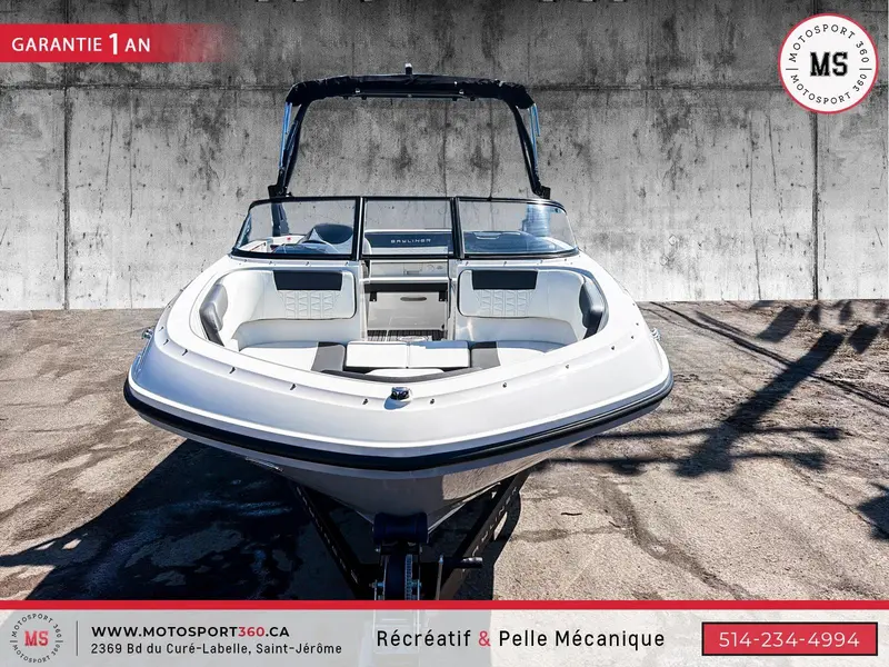 BAYLINER VR5 OPEN DECK 20.5 PIED 250 HP TOUR WAKE + SIMRAD ! 2021
