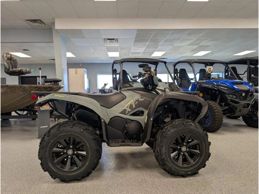 2026 Yamaha Grizzly Eps Xt-r Moss Grey/tactical Black - Finance For As Little As $146 Bi Weekly All In With No Downpayment. Add Snow Plow And Handle Bar Heater Kit For Only $16 Bi-weekly! alt