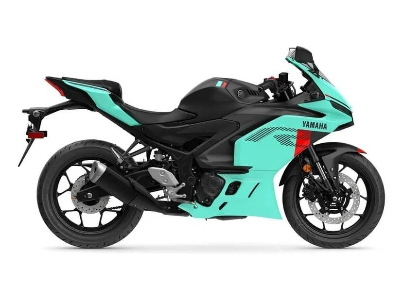 2026 Yamaha Yzf-r3 Mint Green alt