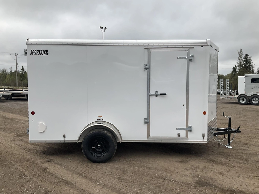 2026 Car Mate Trailers 6x12 Plus V-nose Liberty Sport Cargo Trailer alt