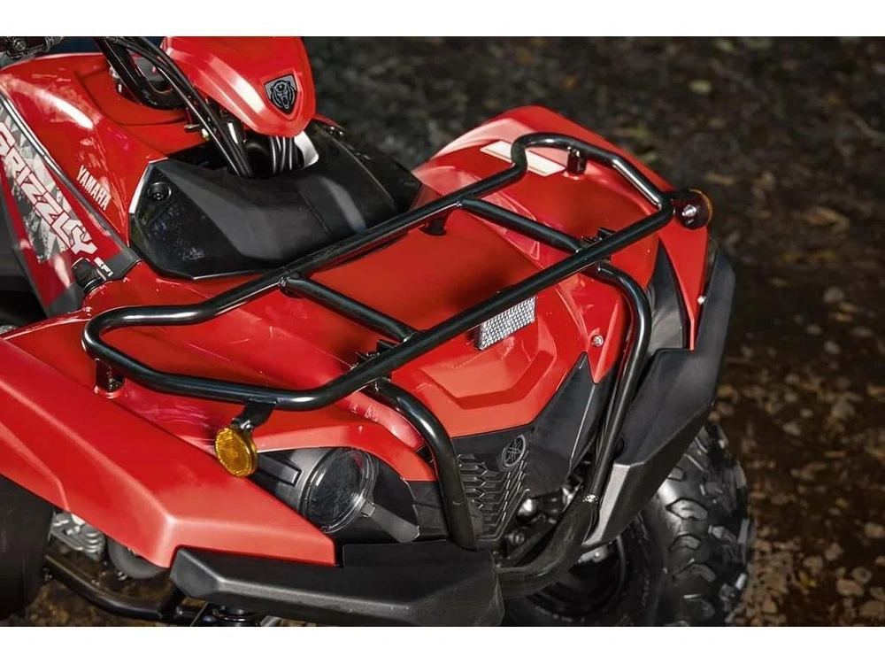 2025 Yamaha Grizzly 110 Grey Metallic/red - Last 2025 Grizzly 110 In Stock! alt
