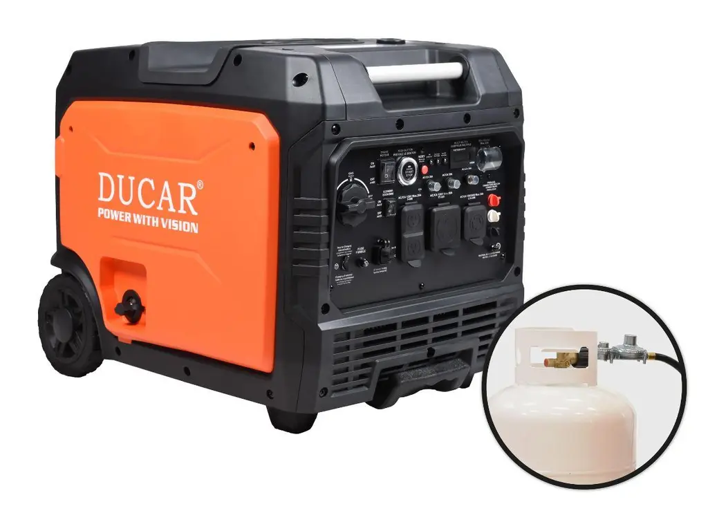 Ducar GENERATOR,INVERTER,7500W,W/REMOTE,148LBS,LPG/GAS 2026