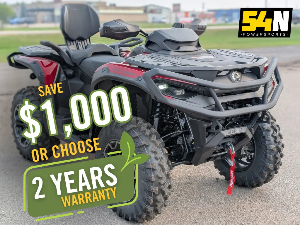 2026 Can-Am Outlander XT 850 Max - Fiery Red 