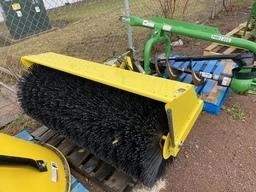 2016 John Deere Sb59 Snow Blower & 60hdb Broom Package alt