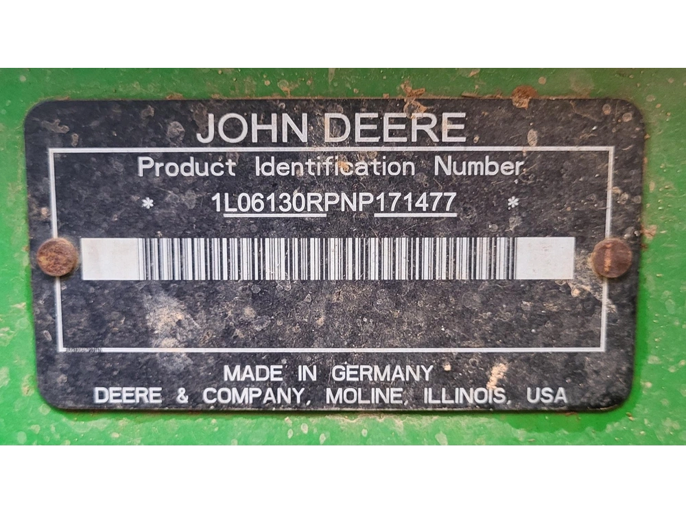 John Deere 6r 130 2023 alt