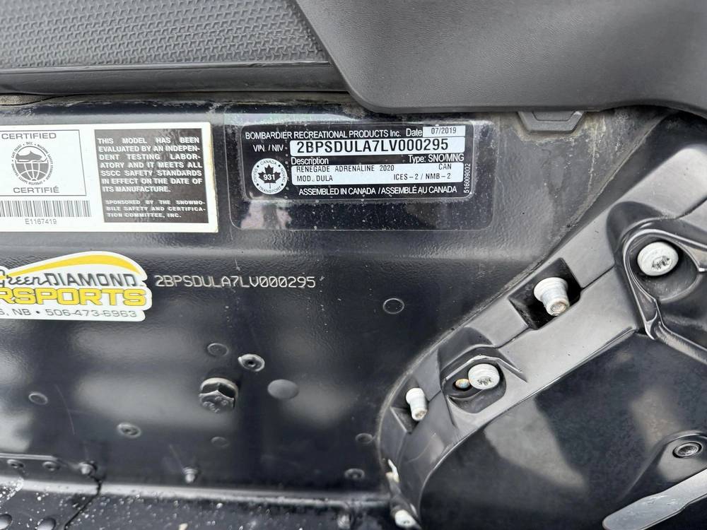 Ski-doo Renegade Adrenaline 900 Turbo 2020 alt
