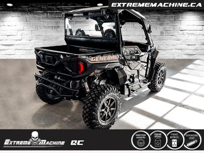 Polaris GENERAL XP 1000 ULTIMATE SYSTÈME AUDIO EN OPTION!!! 2023